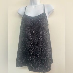 BB Dakota Black Sequin Top🖤